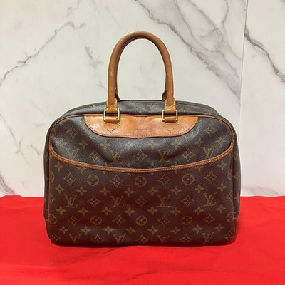 Louis Vuitton Deauville Monogram Boston Bag Handbag