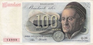 Alemania 100 marcos alemanes 1948