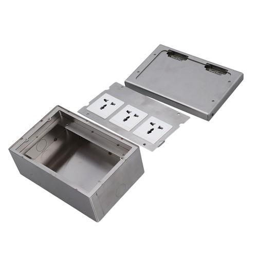 Embedded Socket Box Strong Flexibility 3 Outlets AC250V Recessed Power Socket - Photo 12/12