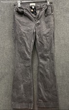 Shyanne Women's Black Faded Flare Embroidered Western Jeans Sz 29 x 32L