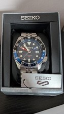 Seiko 5 Sports GMT SSK003K1 Automatic Blueberry GMT Full Set Box & Papers