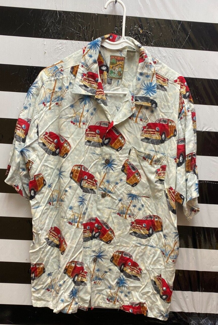 Men "Pineapple Connection" multicolored Hawaiian … - image 1