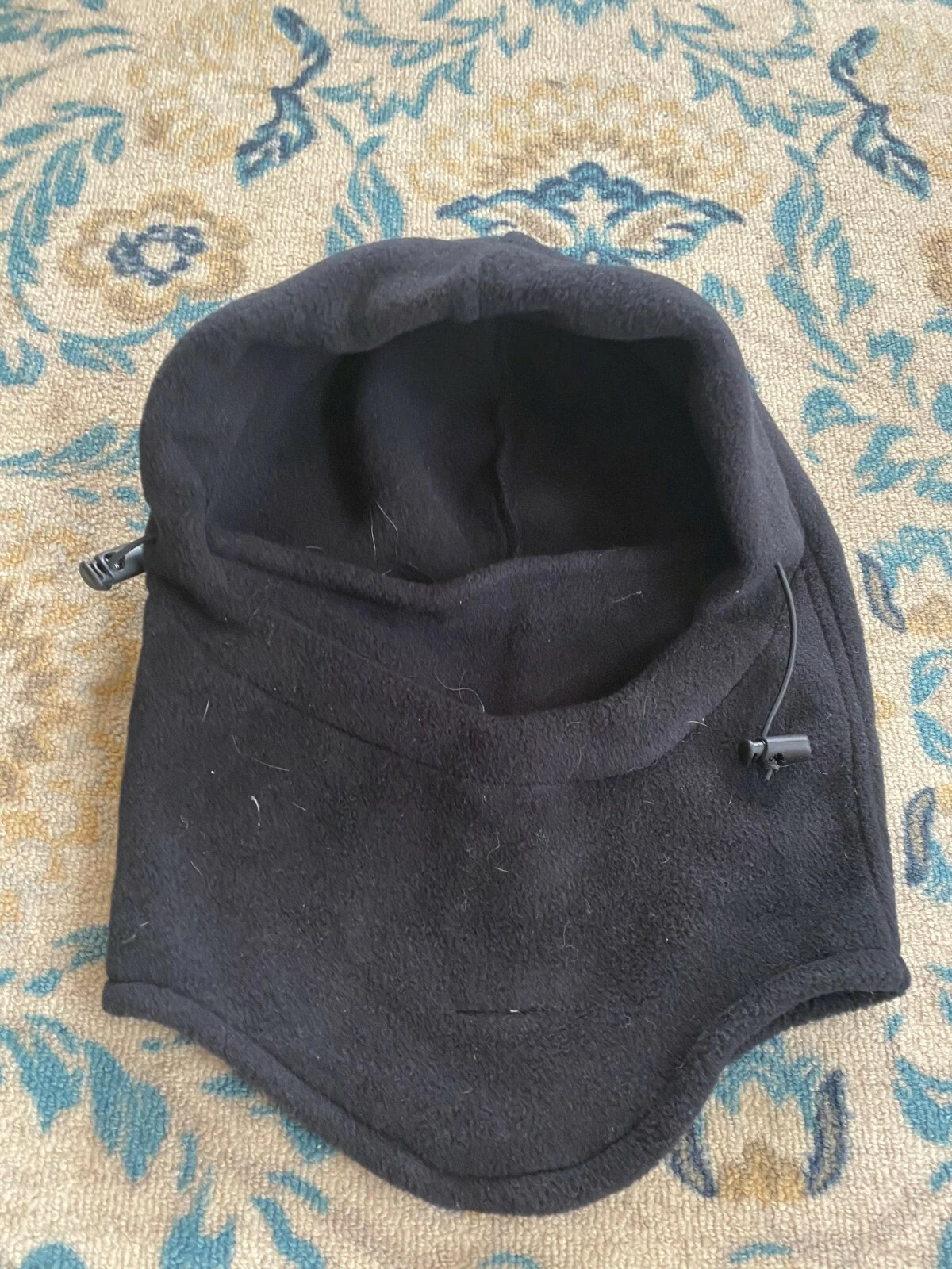 Serius Unisex Winter Fleece Balaclava Snow Ski Hat Neck Face Mask Hood Cap Black
