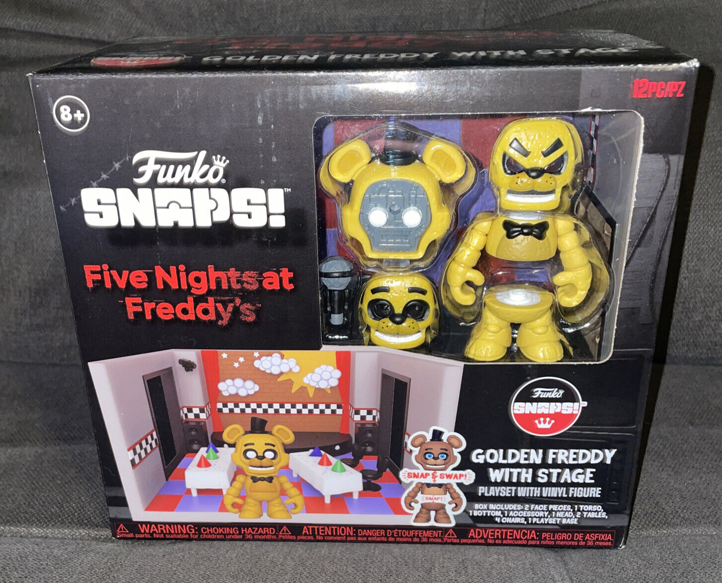 Funko Snaps! Five Nights at Freddy's Golden Freddy Vinyl Playset