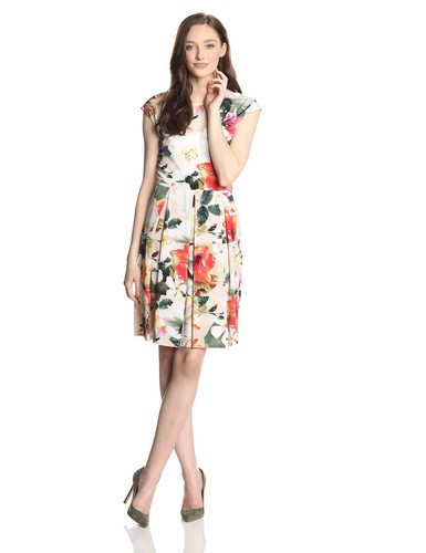 Tiana B Multicolor Floral Dress - Picture 4 of 4