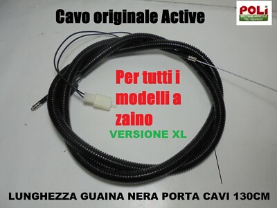 Cavo Acceleratore Per Decespugliatore - Compatibile Con Vari Modelli, Con Interruttore On/Off, Diametro 26mm
