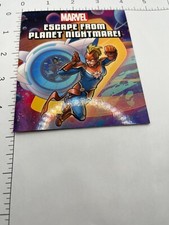 MINI BOOK MARVEL AVENGERS: Captain Marvel Escape from Planet Nightmare