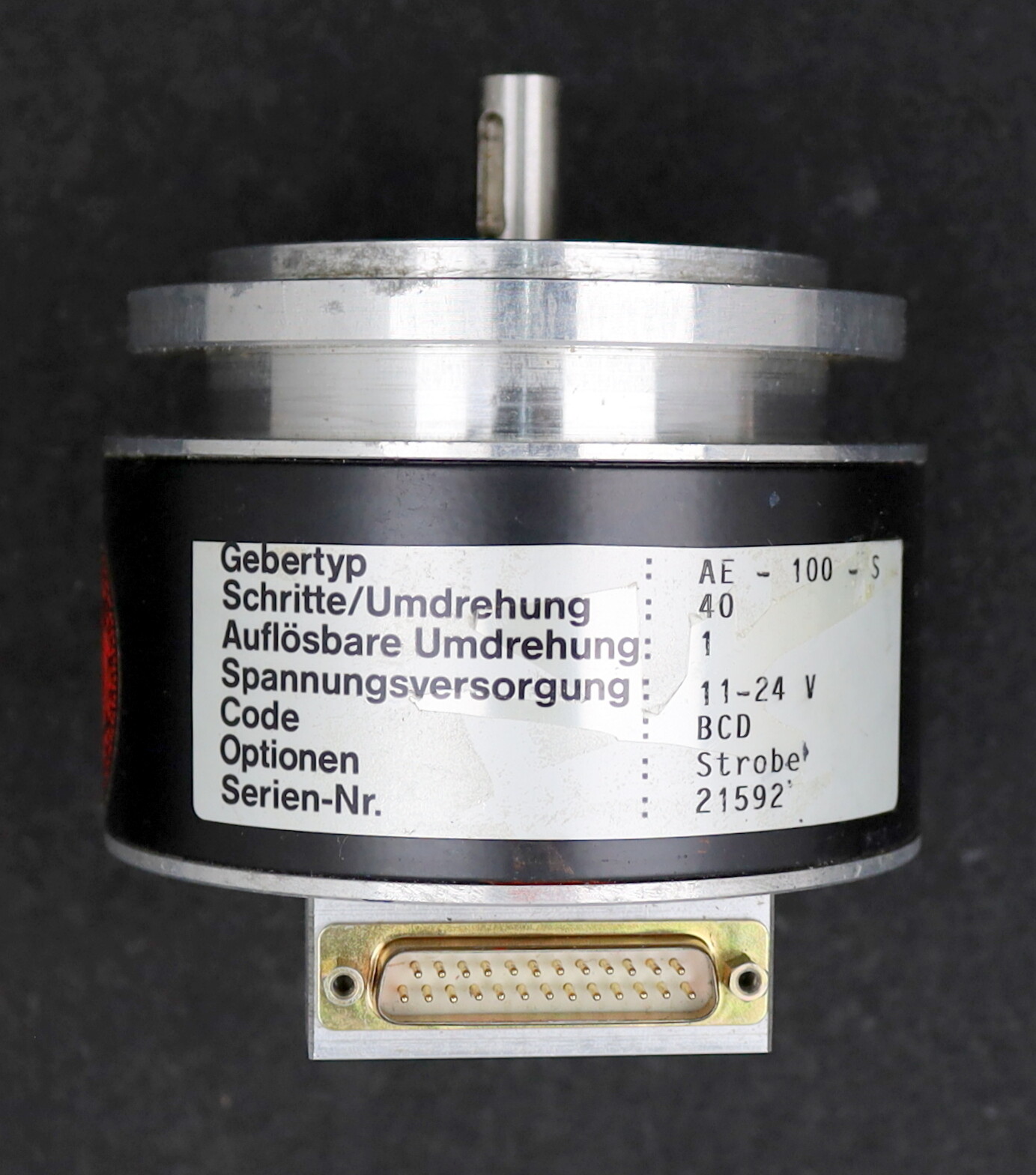 T+R ELECTRONIC Encoder Rotary Encoder AE 100 S 40 Increments 11-24V Code BCD