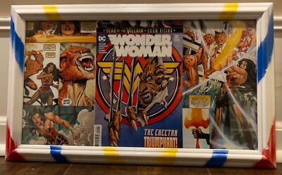 Wonder Woman #81 Framed Comic Book Wall Art Collage 1984 ...