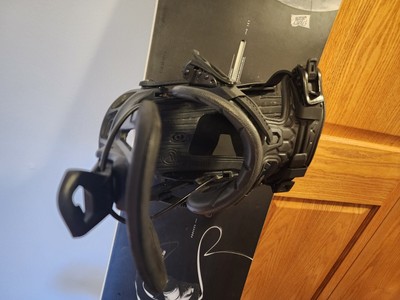 NIDECKER Men's Flow NX2 Hybrid Black Snowboard Bindings (N.25.BNU.N2H.BK)