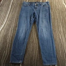 VIGOSS Jagger 16 Womens Skinny Medium Wash 5-Pocket Design Blue Jeans Stretch