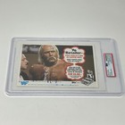 Signed 1985 Topps Garbage Pail Kids GPK Advertising Poster Hulk Hogan PSA DNA