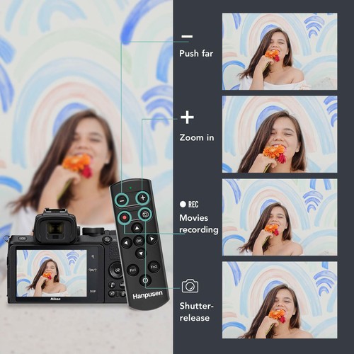 ML-L7 Wireless Camere Remote For Nikon Z6II Z7II Zfc Z50 P1000 P950 B600 A1000 - Picture 3 of 6
