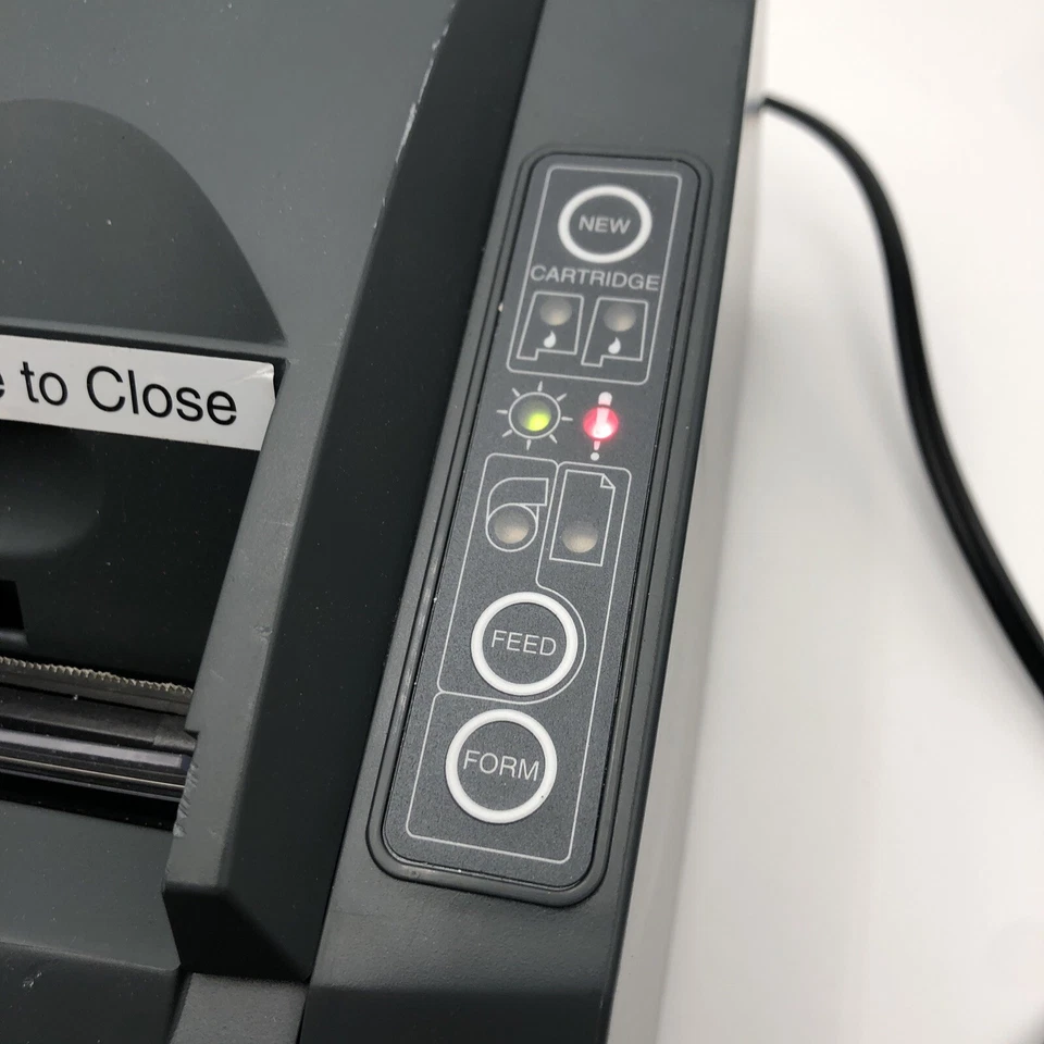 USED HP TransAct Ithaca BANKjet 1500 Inkjet Printer USB POWER TESTED ONLY READ - Image 3 of 4