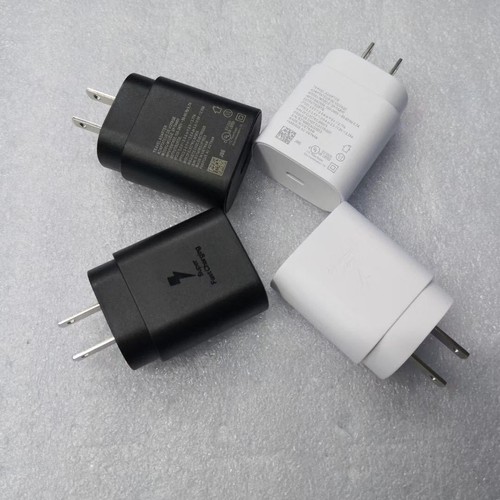 LOT 100X PD 25W USB-C Type-C Chargeur Mural Super Rapide pour Samsung S23 S22 S21 S20 - Photo 15 sur 25