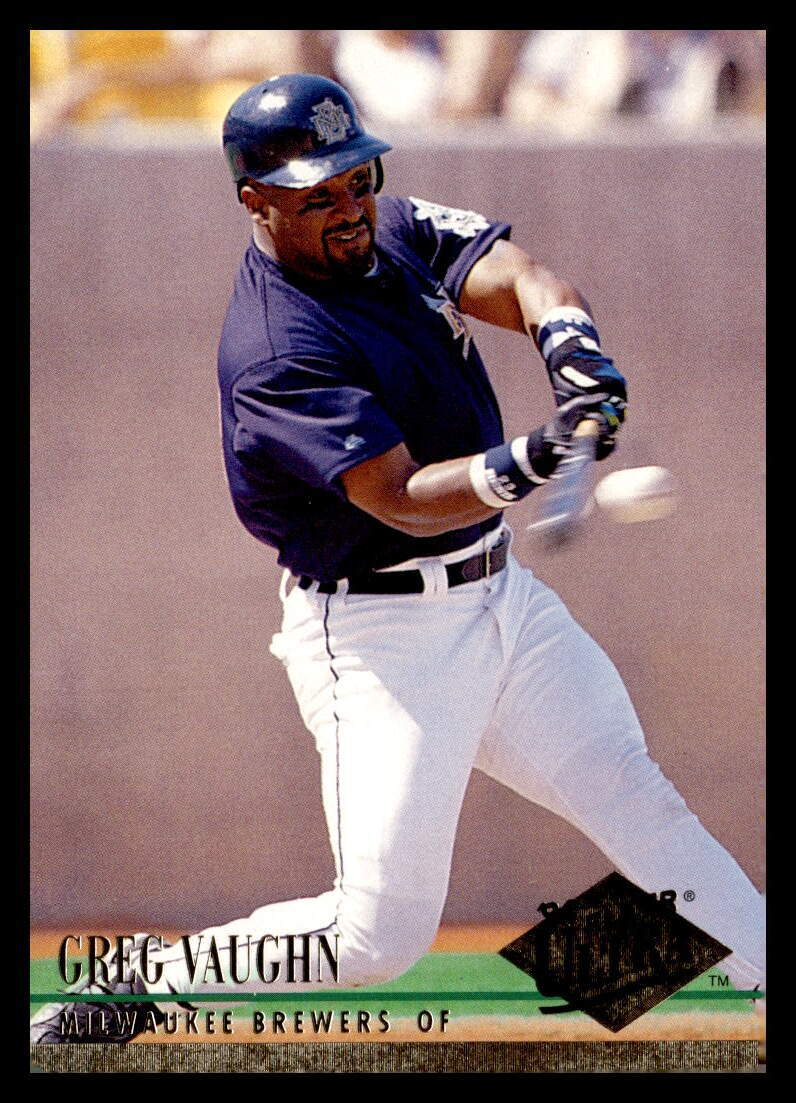 メジャーリーグ　カード　Greg Vaughn Amazon.com: 1990 Topps Baseball #57 Greg Vaughn Milwaukee