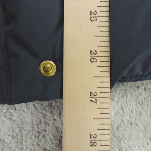 J Crew Crewcuts Jacket Girls 10 Navy Blue Quilted Puffer Parka Classic - Picture 6 of 15