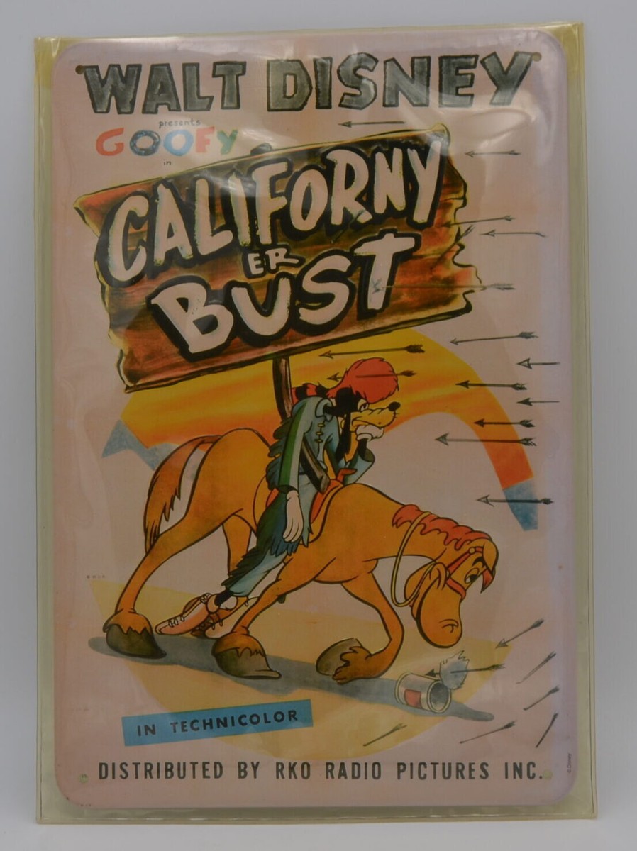 WALT DISNEY'S GOOFYcoloring bookアメリカの古書 Vintage