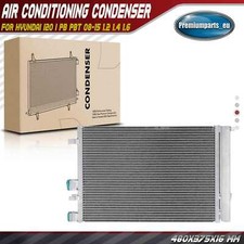 Air Conditioning Condenser Without Dryer for Hyundai i20 I 2008-2015 976061J000