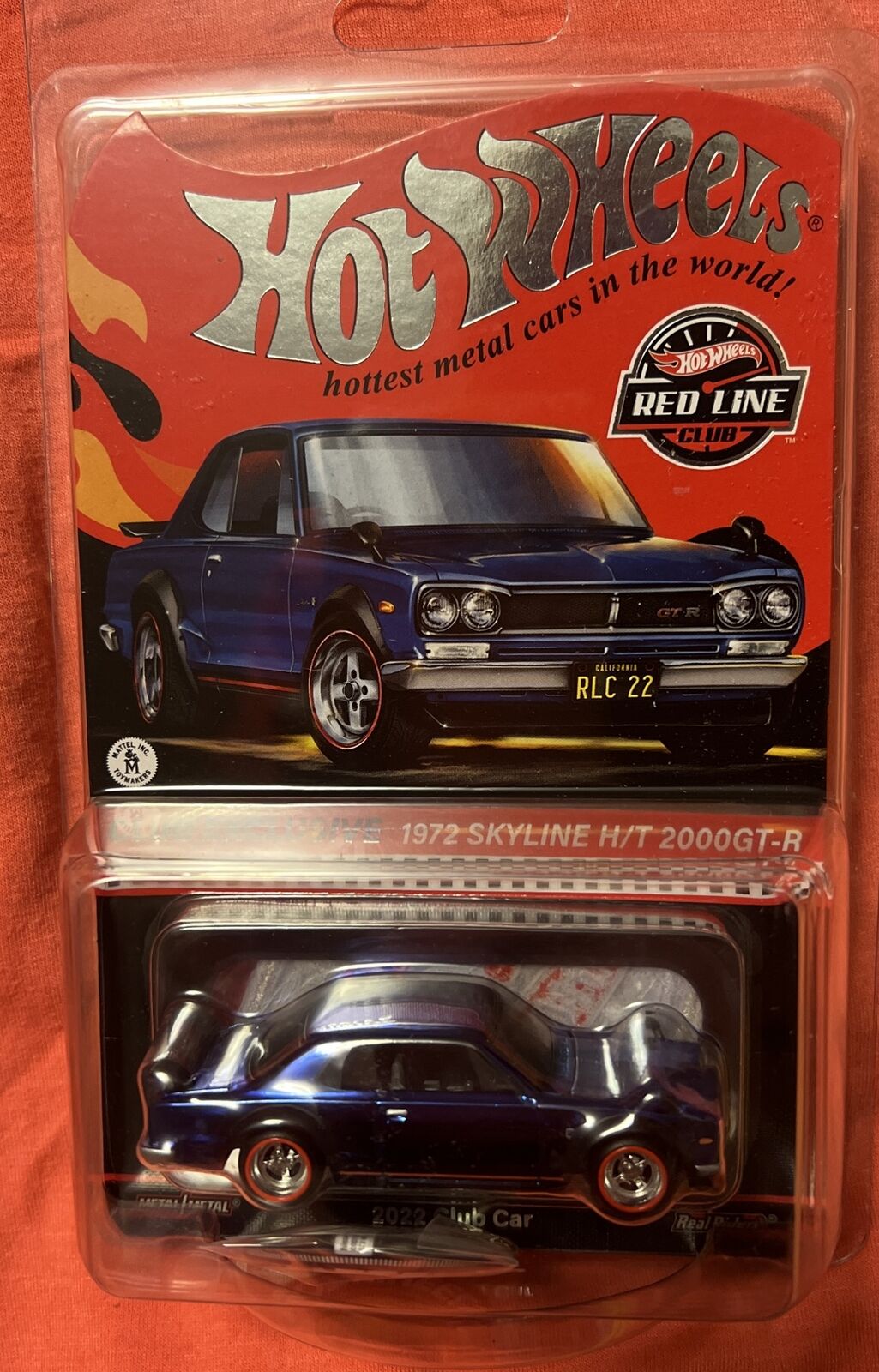 Hotwheels 1972 Skyline 2000 Gt-r.パッケージC.