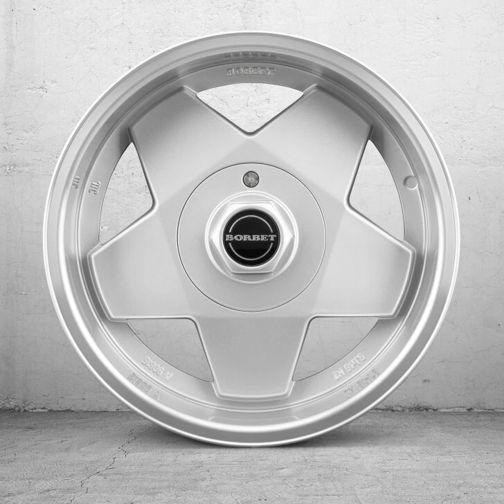 4x new retro mesh rims borbet a 15-inch 7x15 4x100 top VW Golf 1 2