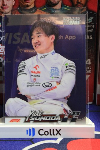 2024 F1 Paddock Pass YUKI TSUNODA DRIVER SET (ALL PARALLELS) - Picture 3 of 4