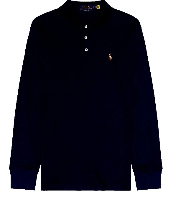 Ralph Lauren Long Sleeve Black Shirts for Men