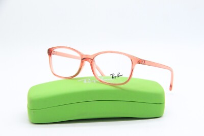 NEW RAY-BAN JUNIOR RB 1902 3835 CLEAR RED AUTHENTIC FRAMES EYEGLASSES 49-15