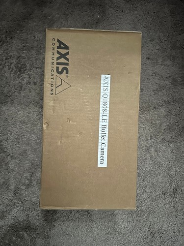 Axis Q1808-LE Bullet Camera New in Box, UNOPENED.