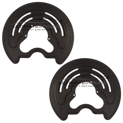 Ultimate Styling Rear Brake Disc Dust Shields For Vauxhall Vivaro X83 2006-2015 - Steel Pair-1246253