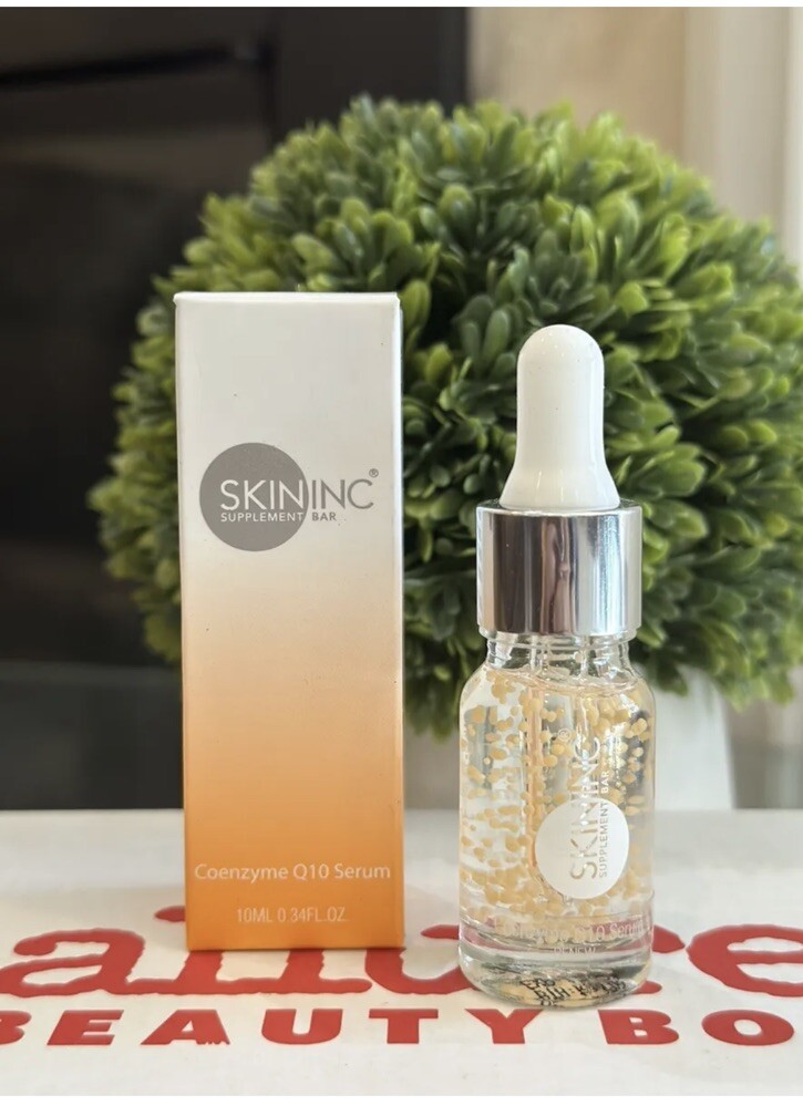 Suero de coenzima Q10 CoQ10 SKIN INC .34 oz/10 ml tamaño completo - ¡NUEVO, ENVÍO GRATUITO!