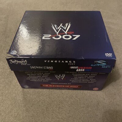 WWE - 2007 PPV Collection (DVD, 2008) | eBay UK