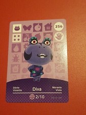 DIVA ANIMAL CROSSING AMIIBO SERIES 3 CARD #256 TRACKED AU POST geniuine