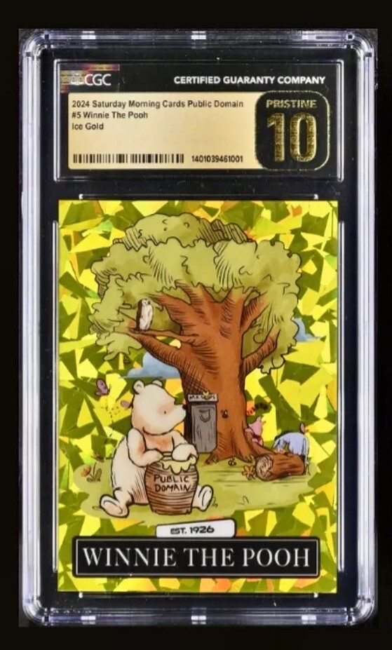 2024 Saturday Morning Cards SMC Winnie The Pooh CGC PRISTINE 10