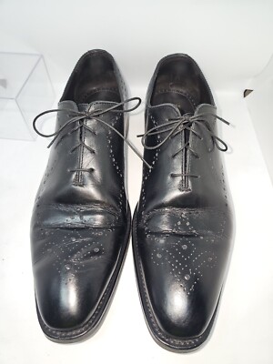 Johnston & Murphy Reece Whole Cut Wingtip 24-2717 Made In  display picture 3