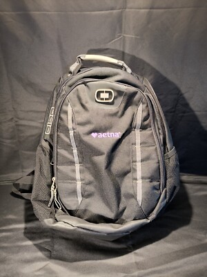 Ogio Backpack 19  Black Aetna Logo AirFlow Laptop/Tablet Bag GREAT CONDITION