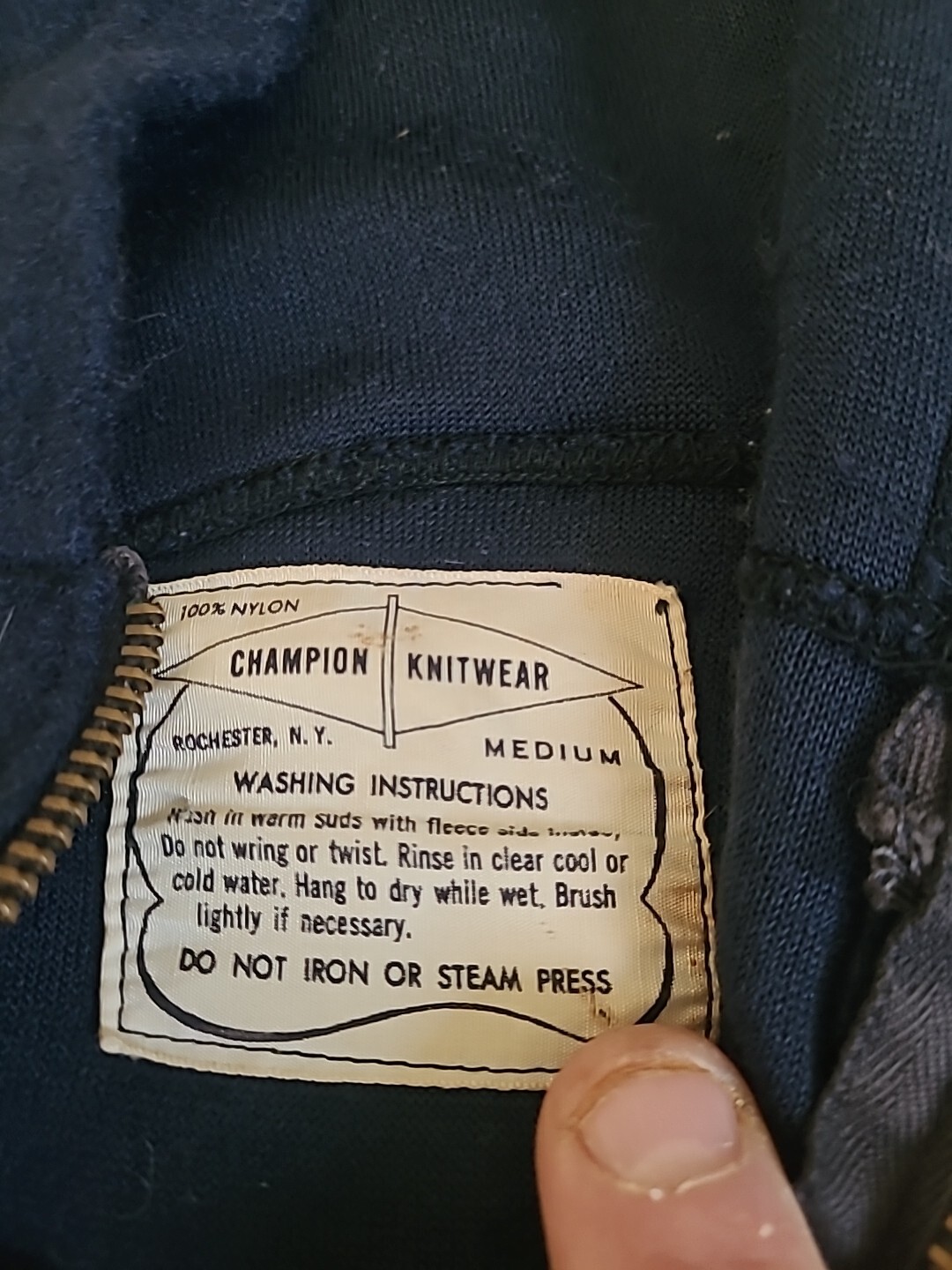 Nice Vintage 1940s 50s Champion Knitwear Pitt Siz… - image 3