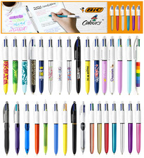 Stylo Crayon Bic 4 Couleurs Scolaire Bureautique Collection 50 Modèle au Choix