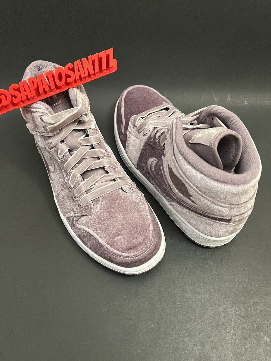 スニーカー Nike Air Jordan 1 Mid SE DQ8397-500 WMNS NIKE AIR JORDAN 1 MID SE [DQ8397 500] PURPLE VELVET SZ