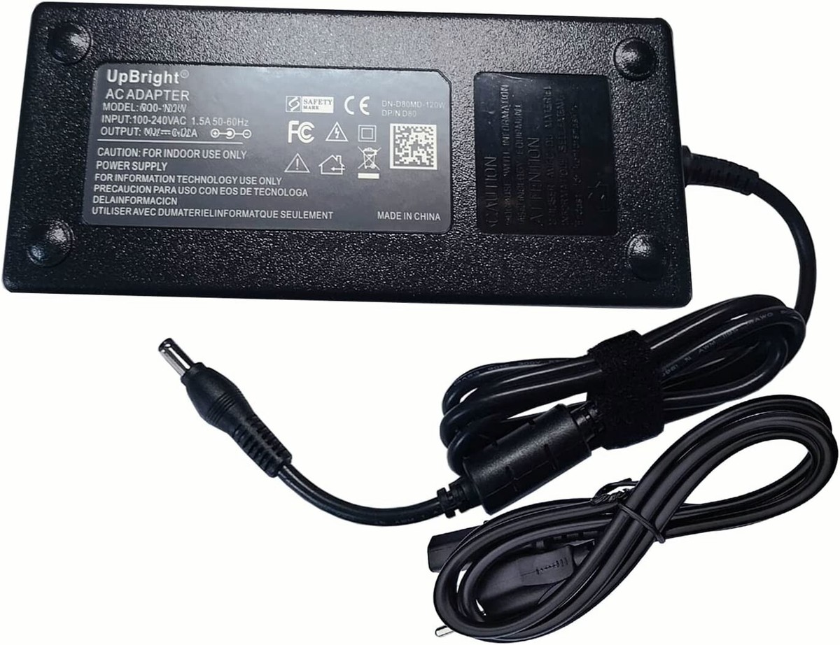 AC Adapter for LG 45GR95QE 45GR95QE-B 45GR95QE-B.AUS 45