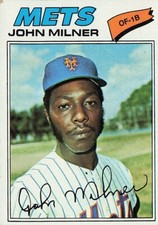 John Milner 1977 TOPPS Baseball Card #172