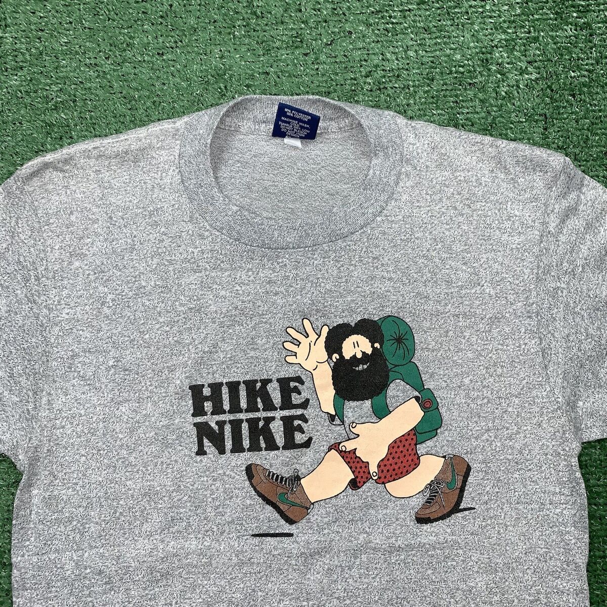 HIKE NIKE 80s Vintage T Shirt OG Rare Grail Geisha Rap Japan HIKE NIKE 80s Vintage T Shirt OG Rare Grail Geisha Rap Japan