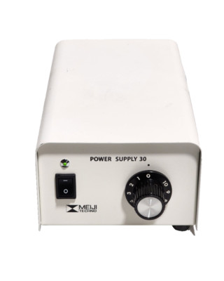 Meiji Techno Power Supply Power supply 30 with Power cable USED.