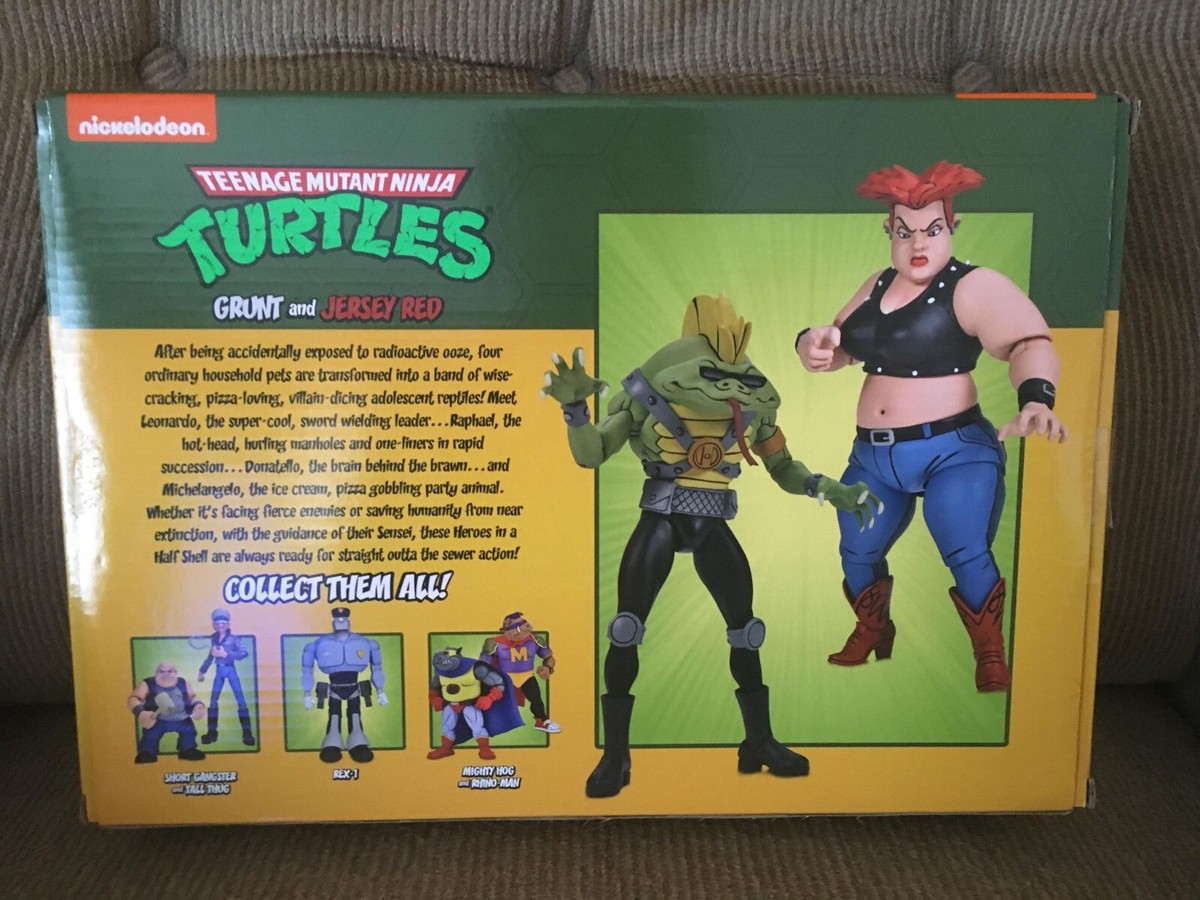 ネカ　ミュータントタートルズ グラント＆ジャージ・レッド 　TMNT neca Amazon.com: NECA Teenage Mutant Ninja Turtles 7