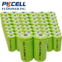 Lots 50x Nimh Rechargeable Battery C Size 5000mah 1.2v Botton Top For Flashlight Lots 50x Nimh Rechargeable Battery C Size 5000mah 1.2v Botton Top For Flashlight