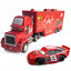 miniature 254  - Mattel Disney Pixar Cars Lightning McQueen 1:55 Metal Diecast Toys Car Loose New