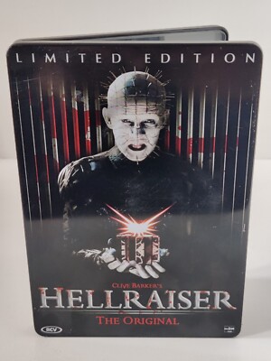 Clive Barker's Hellraiser The Original Limited Edition Steelbook DVD Region 2