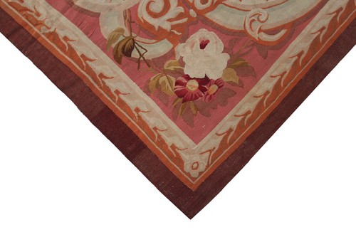 Fine Napoleon III Aubusson 1880 Authentic French Aubusson 1880 165x275cm 6x9 - Picture 8 of 10
