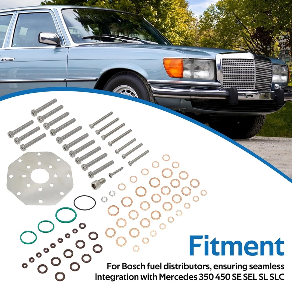 Kit Reparación Distribuidor Combustible Bosch Para Mercedes 350 450 SE SEL SL SLC 0438100012 Foto 3 de 4