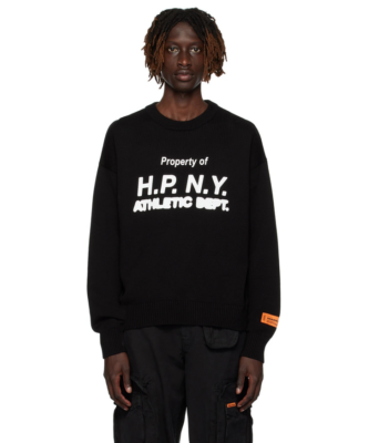 Heron Preston 'HPNY 23' Sweater Black Size S 3852 | eBay